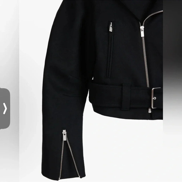 Zara SRPLS BKR JCKT 05  wool jacket - Picture 4 of 7